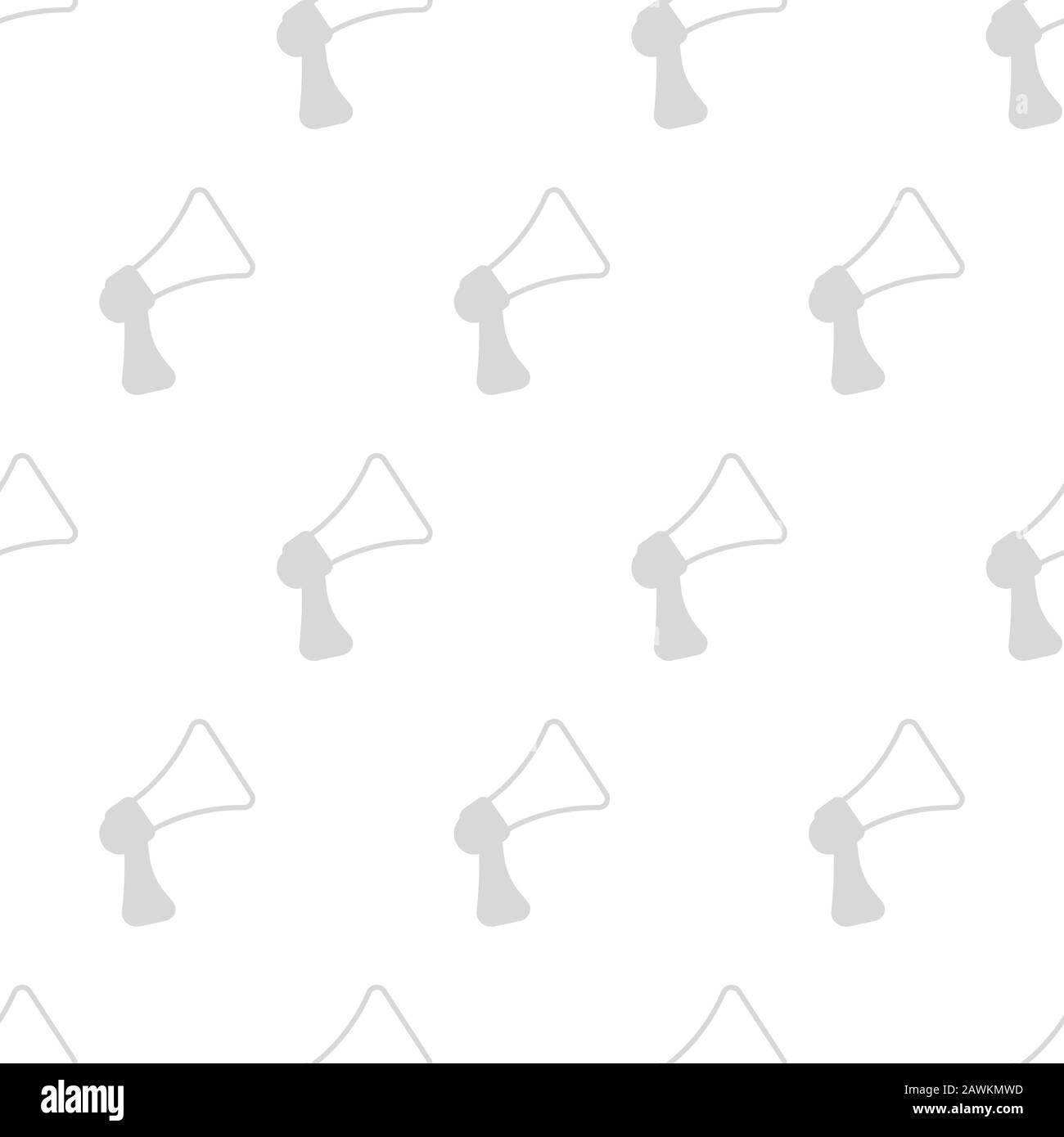 PR patrón sin costuras, noticias, relaciones públicas vector de fondo con megáfonos Ilustración del Vector