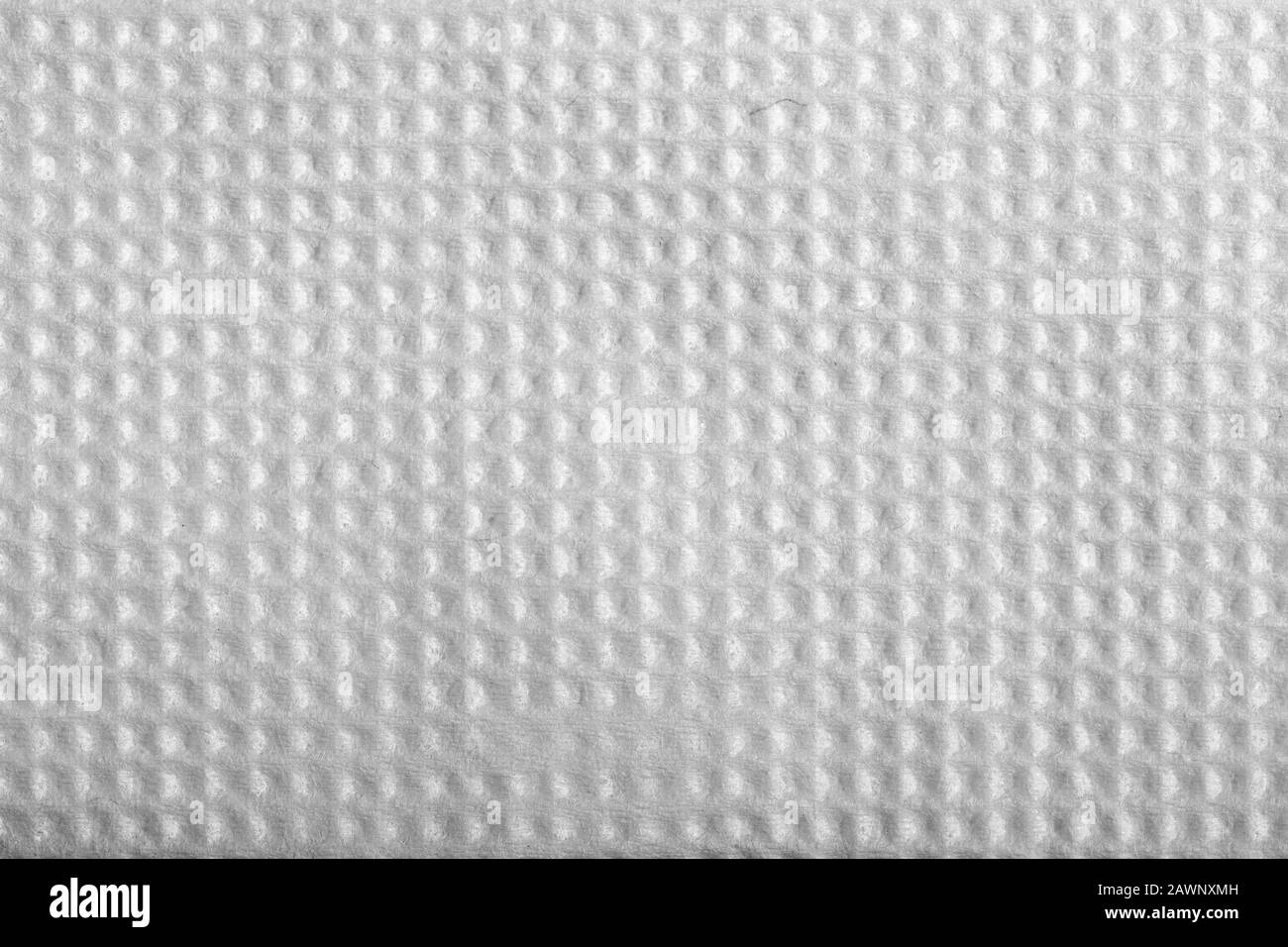 Textura de la servilleta de papel blanco, en relieve cuadrado Fotografía de  stock - Alamy
