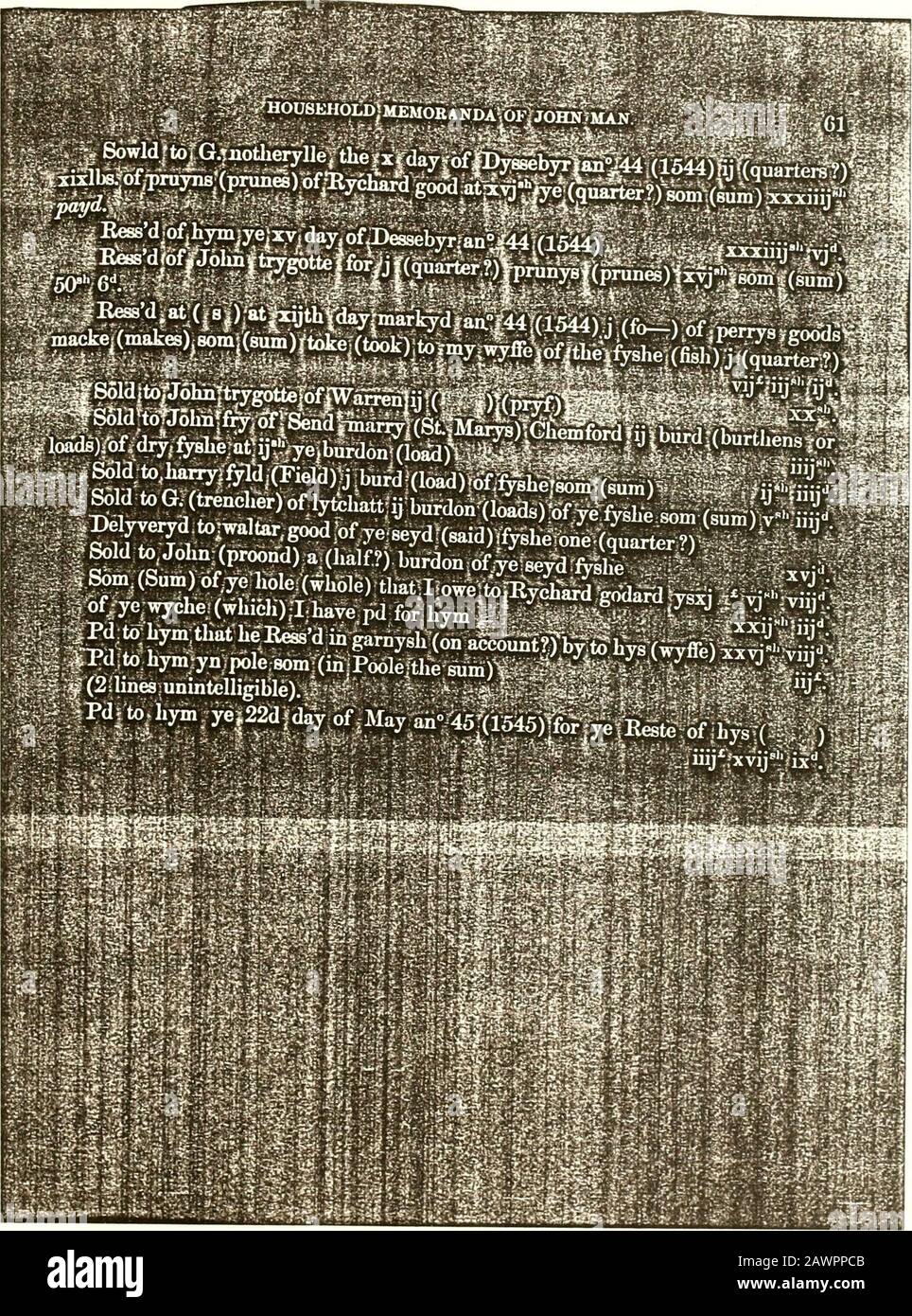 Registro de las familias Man, Needles y Hambleton...1495-1876 . yie;i gjtlajftm vfVI iTTTn Ful IfSi * m i M lilt <&£ luuiui Q35K5rrarap Foto de stock
