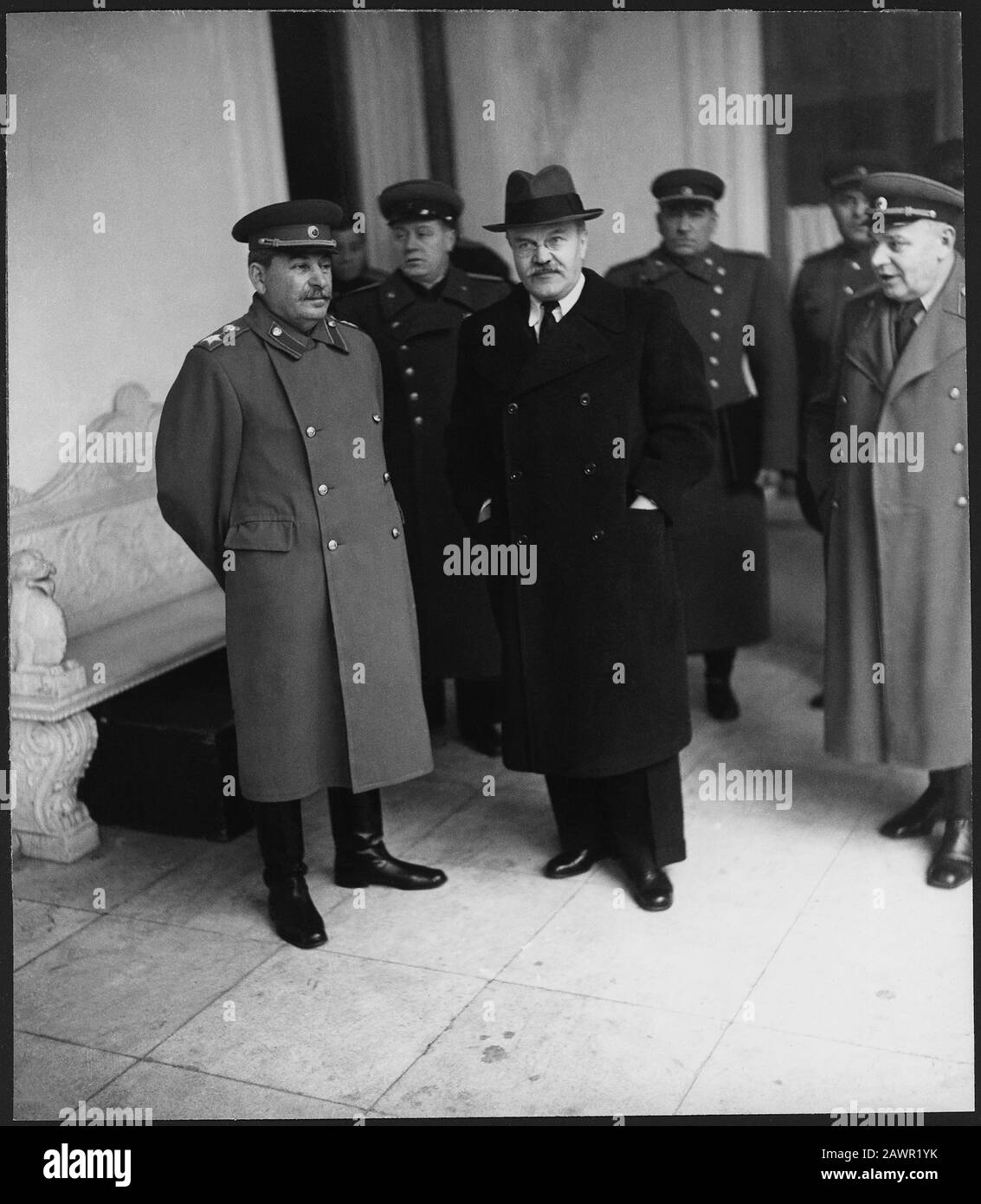 1945 , 1945 de febrero , YALTA , CRIMEA , RUSIA : la Conferencia de Yalta, a veces llamada la Conferencia de Crimea y codened la Conferencia de Argonaut, él Foto de stock