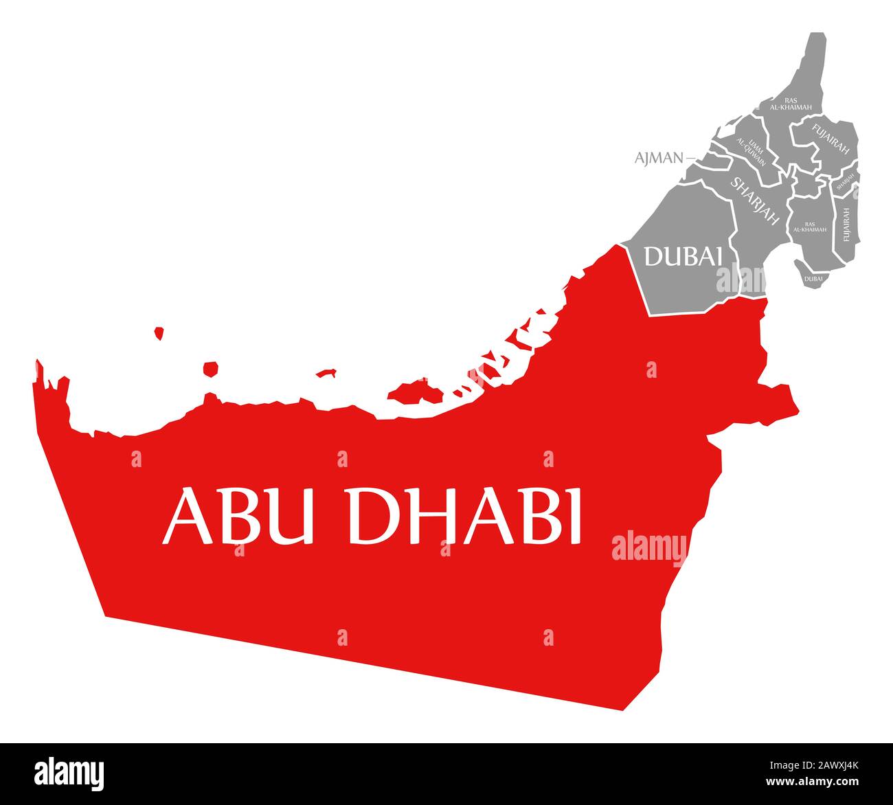 Abu dhabi map fotografías e imágenes de alta resolución Alamy