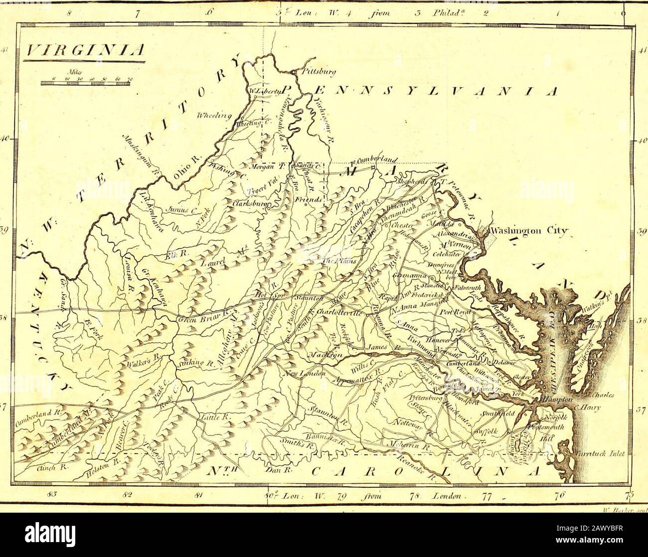 Carey's American Pocket atlas ; conteniendo veinte mapas..con una breve