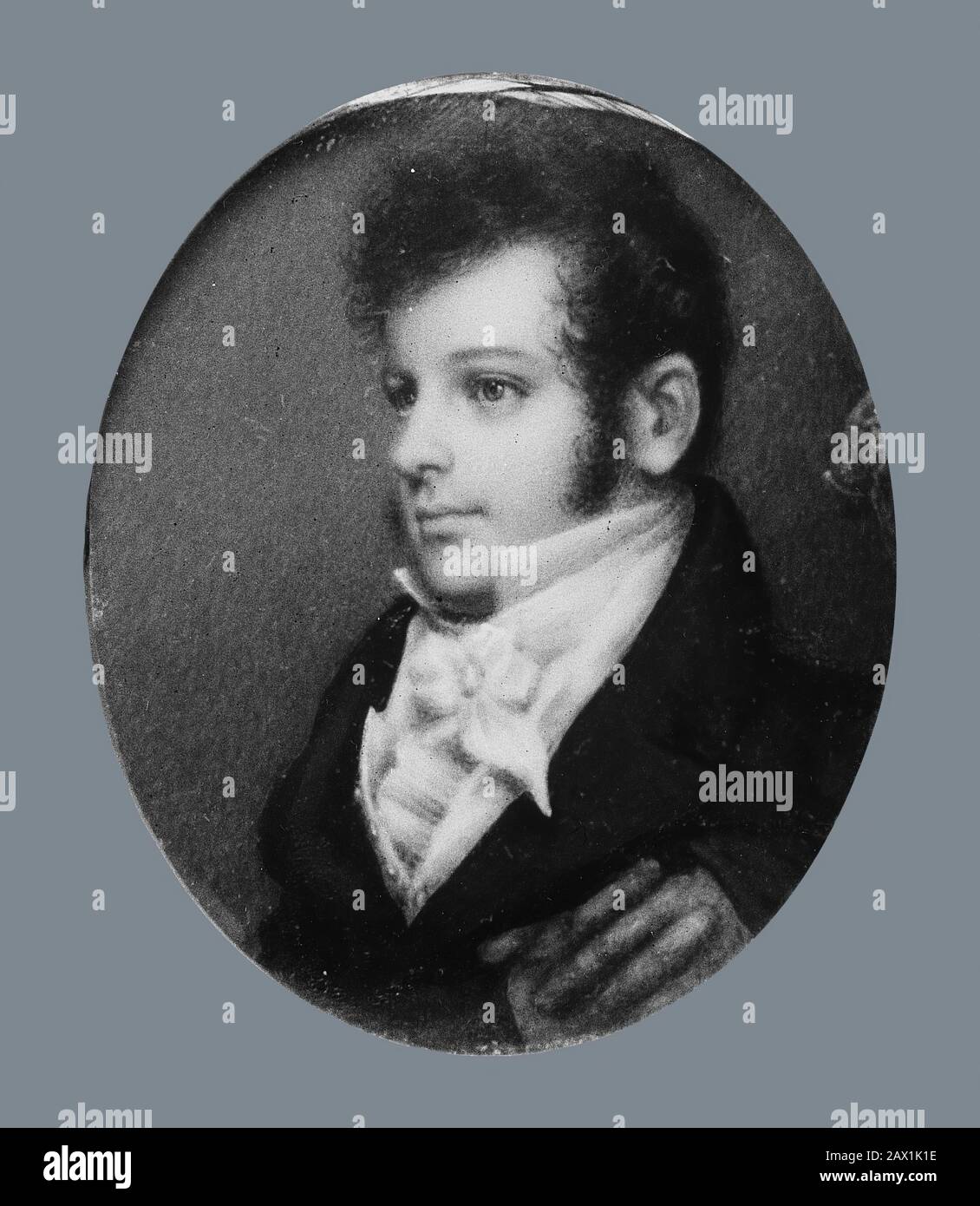 Retrato de un caballero, ca. 1810-15 Fotografía de stock - Alamy