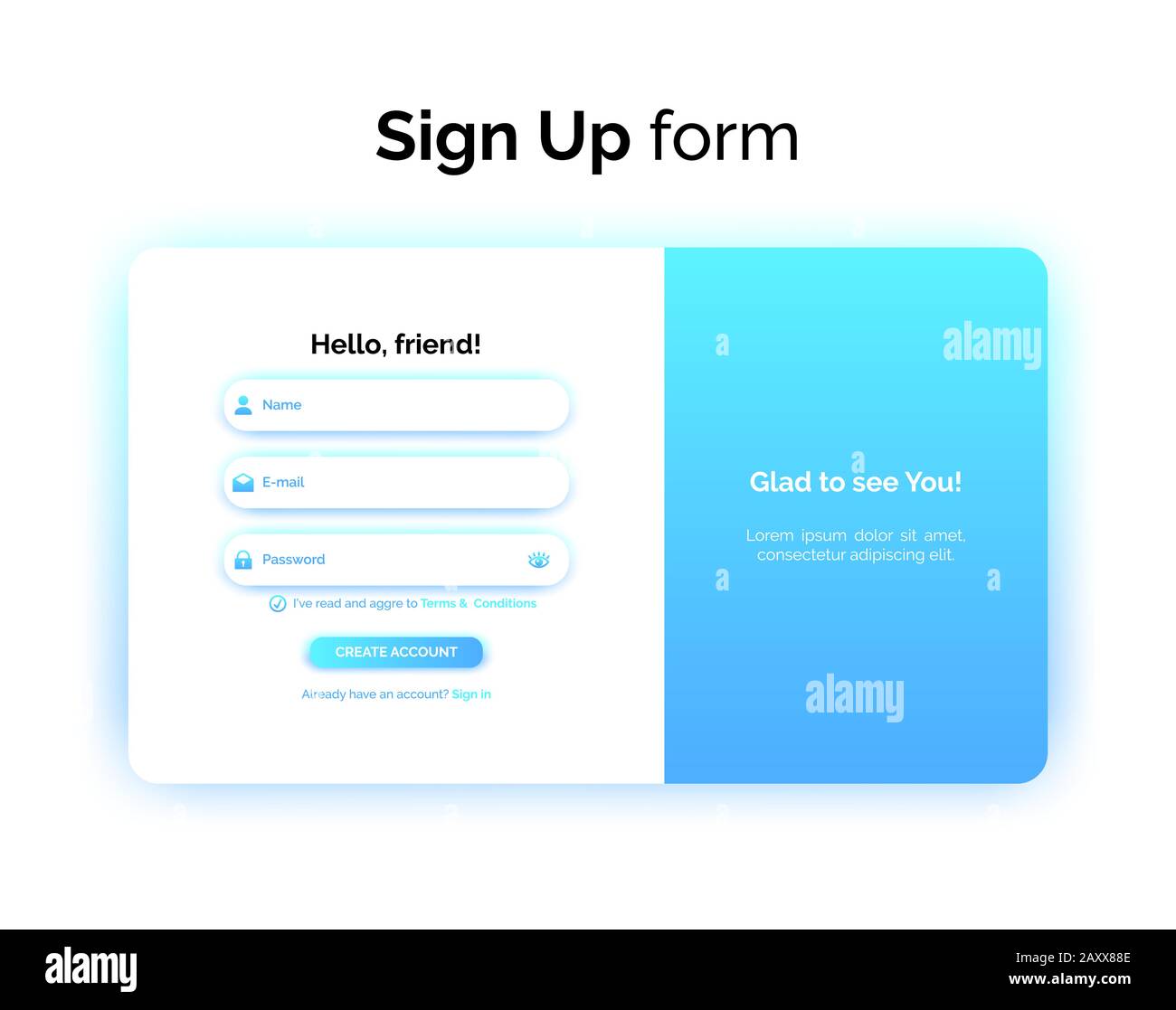 Formulario De Inscripci n Dise o Web Interfaz De Registro UI UX Con formulario-de-inscripci-n-dise-o-web-interfaz-de-registro-ui-ux-con