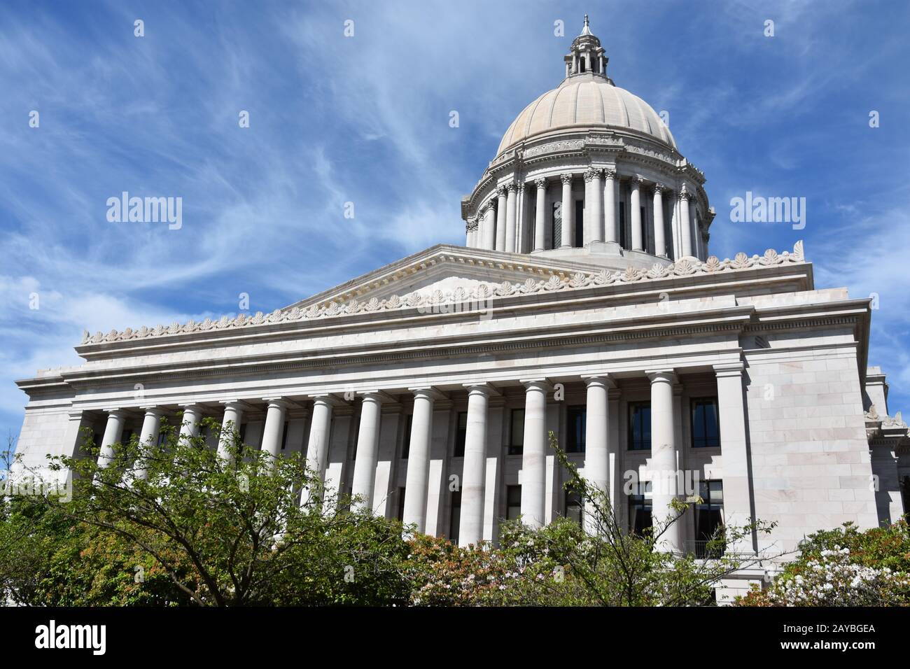 Capitolio del Estado de Washington en Olympia, Washington Foto de stock