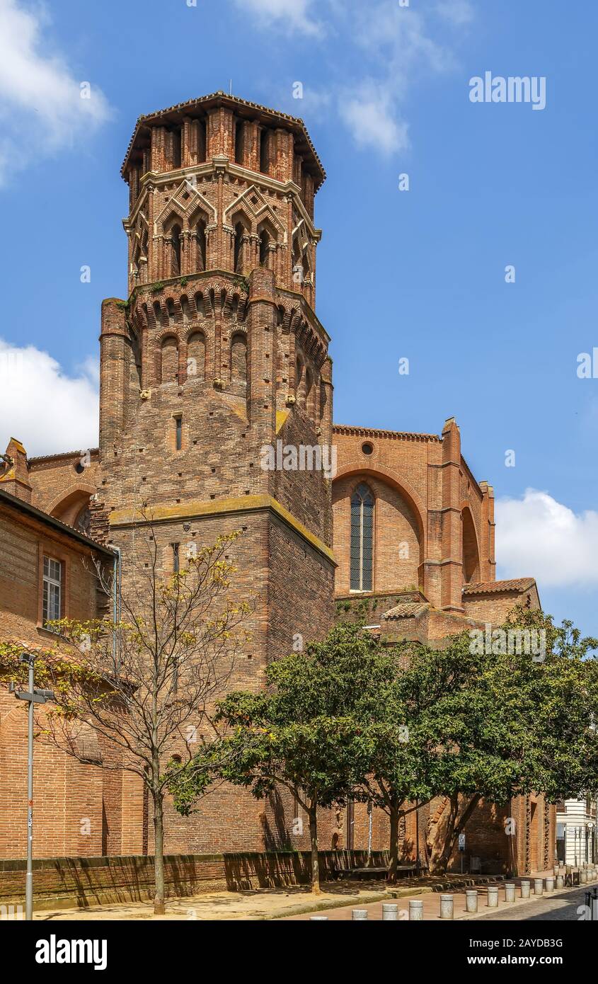 Convento agustino, Toulouse, Francia Foto de stock