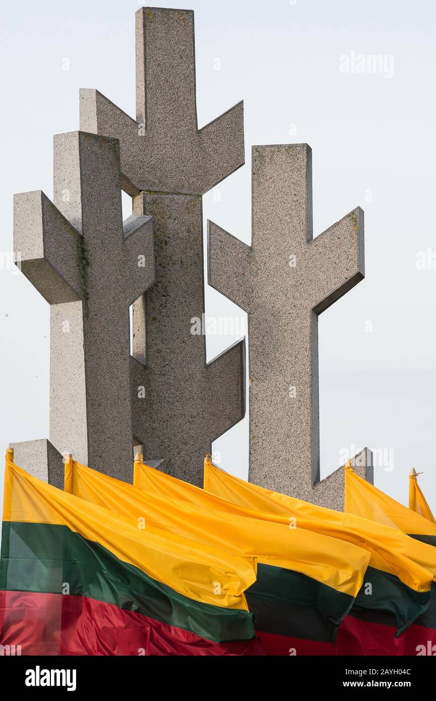 Día De La Independencia De Lituania. 16 de febrero. Foto de stock