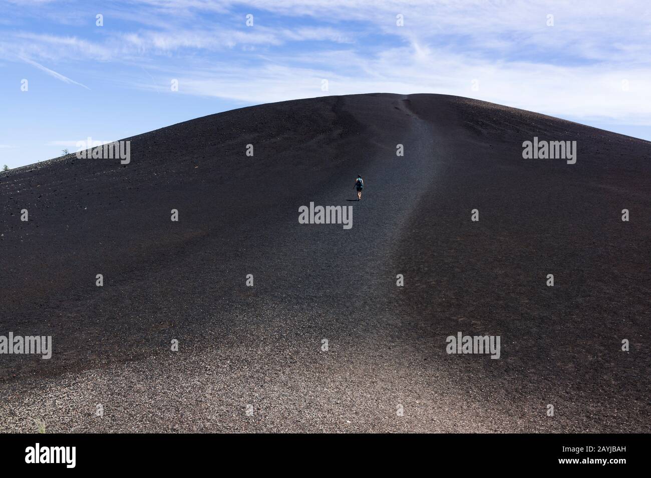 Cono Inferno, Monumento Nacional Craters Of The Moon Y Preserve, Idaho, Estados Unidos Foto de stock