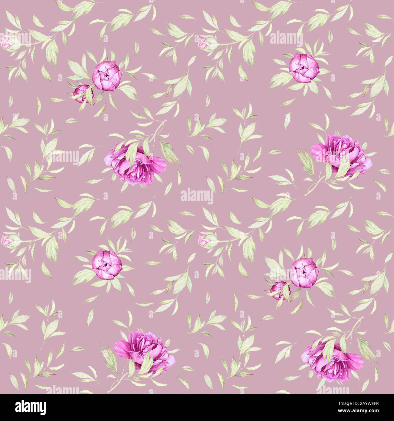 Patrón Floral Sin Costuras. Peonías De Lujo. Hojas Exuberantes. Flores Vintage Acuarela. Decoración De Invitación De Boda. Papel tapiz para paredes. Fondo rosa claro Fotografía de stock - Alamy Patrón Floral Sin Costuras. Peonías De Lujo. Hojas Exuberantes. Flores Vintage Acuarela. Decoración De Invitación De Boda. Papel tapiz para paredes. Fondo rosa claro Fotografía de stock - Alamy