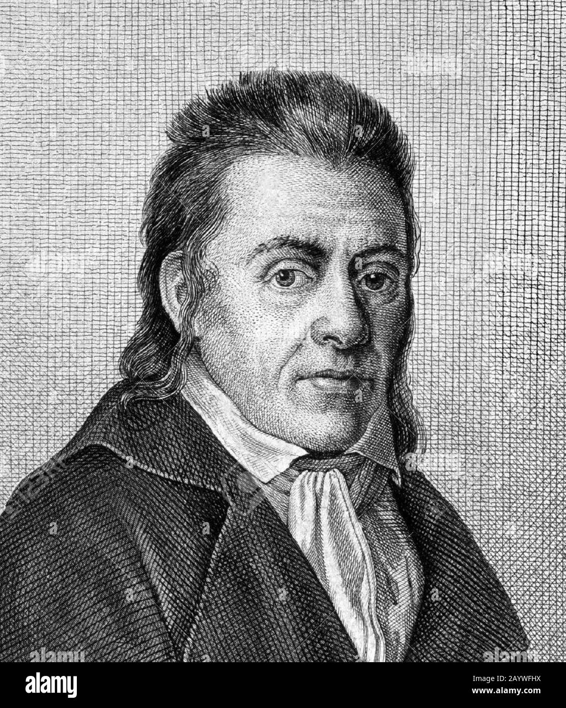 Johann PESTALOZZI (1746-1827) pedagogo suizo y reformador educativo Foto de stock