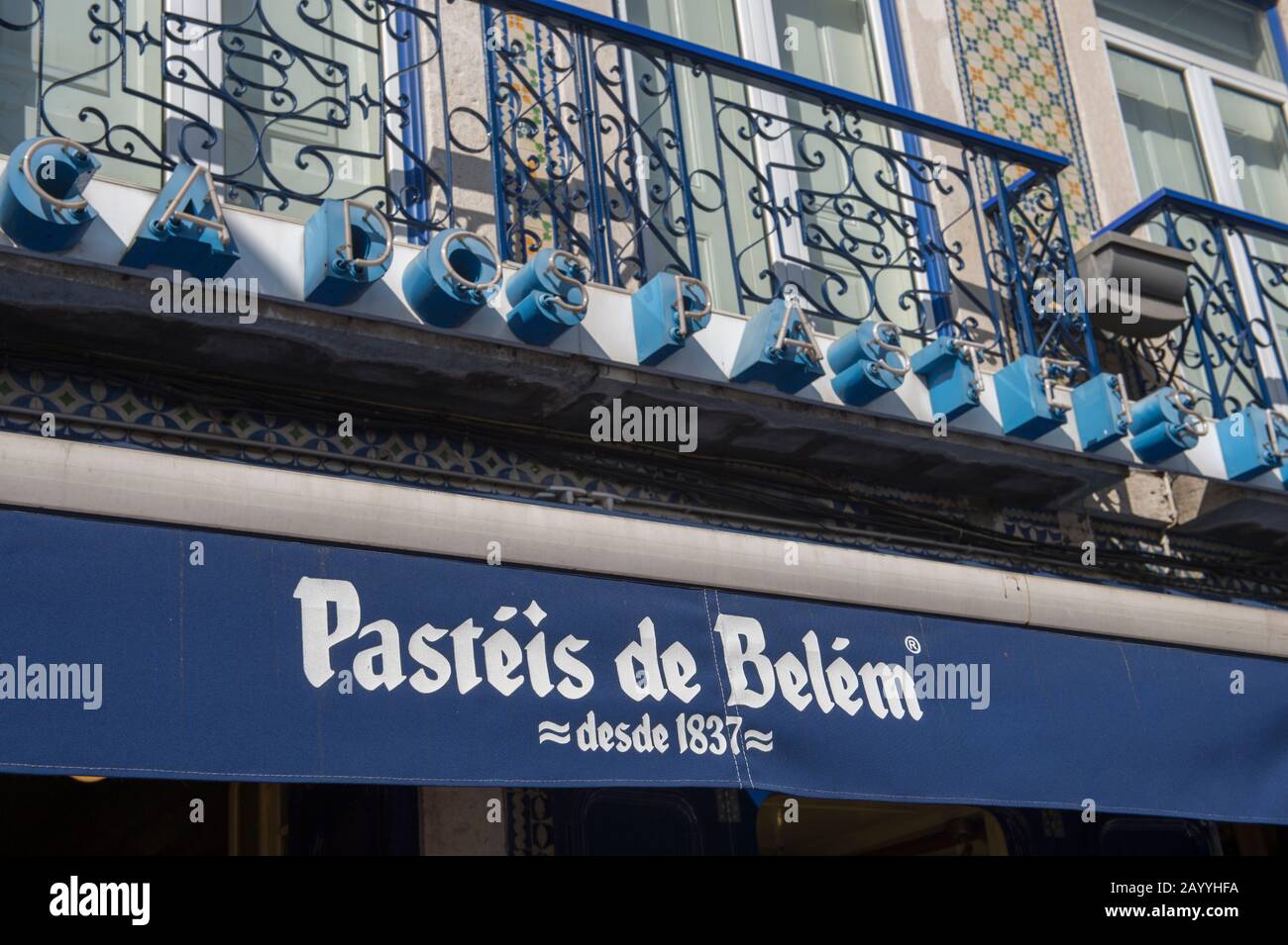 Pasteis de Belem panadería y tienda de elaboración de Pastel de nata