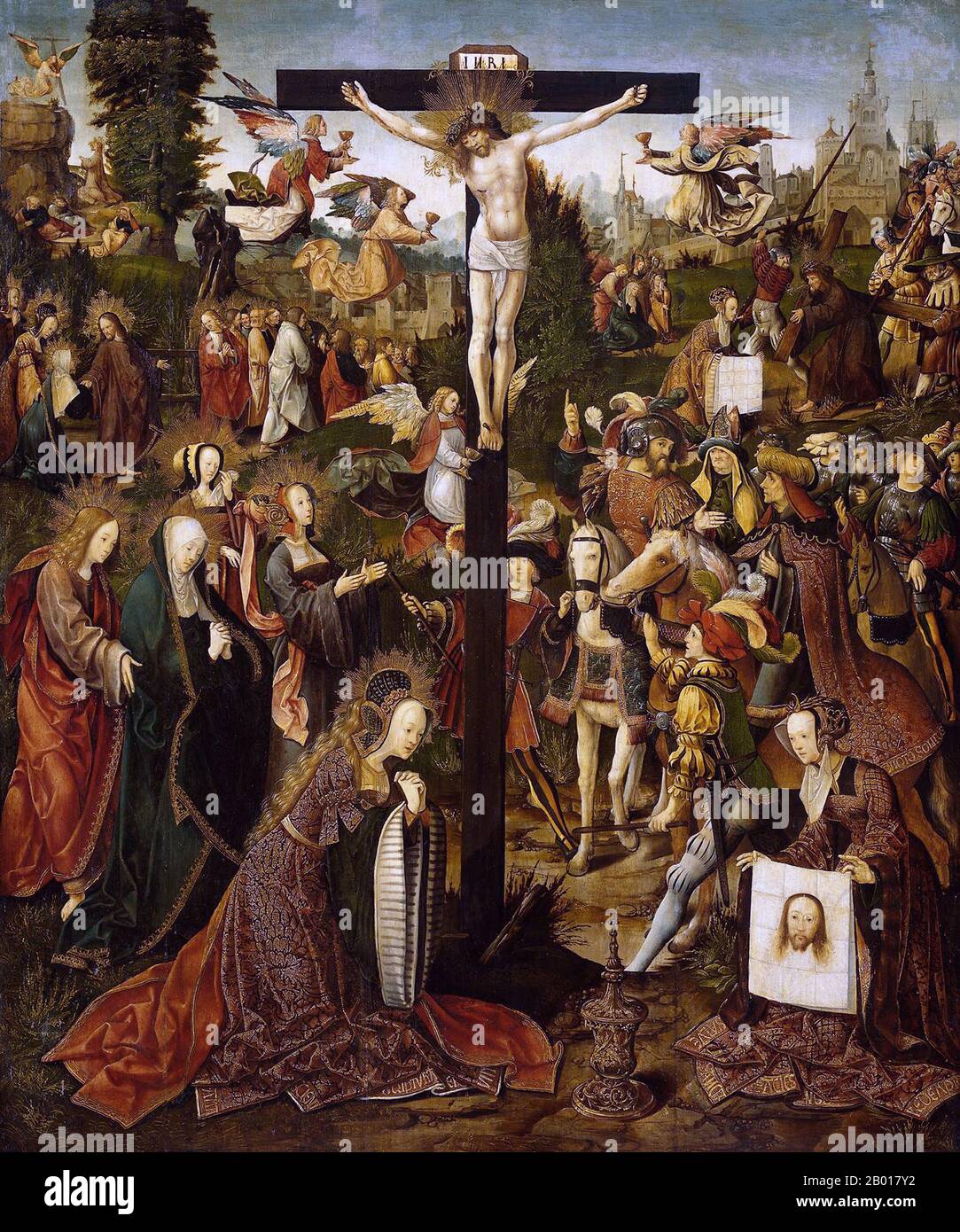 Cristo crucificado pintura fotografías e imágenes de alta resolución - Alamy