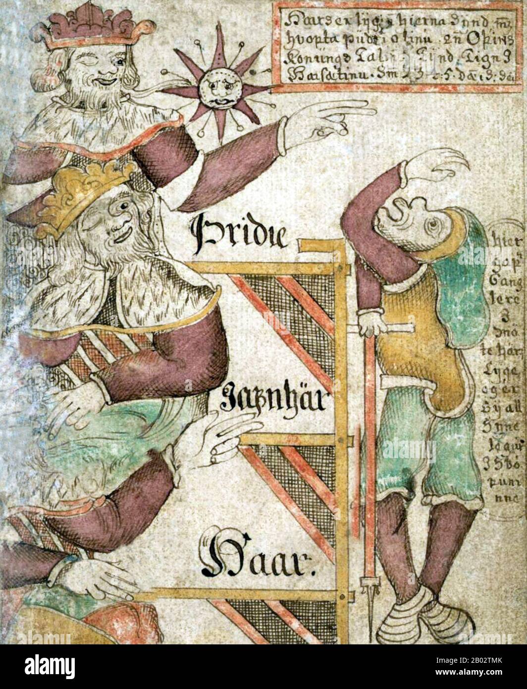 La Edda Poética es una colección de poemas del nórdico antiguo preservados  principalmente en el manuscrito medieval islandés Codex Regius. Junto con  la Edda prosa de Snorri Sturluson, la Edda Poética es