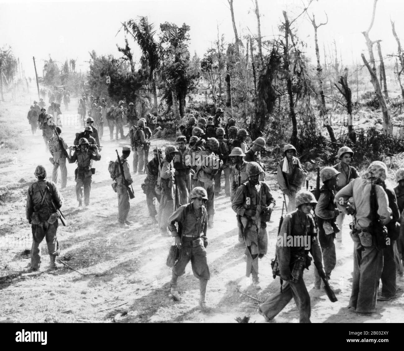 La batalla de Peleliu se libró entre los Estados Unidos y el Imperio de  Japón en el Teatro del Pacífico de la Segunda Guerra Mundial, de septiembre  a noviembre de 1944 en
