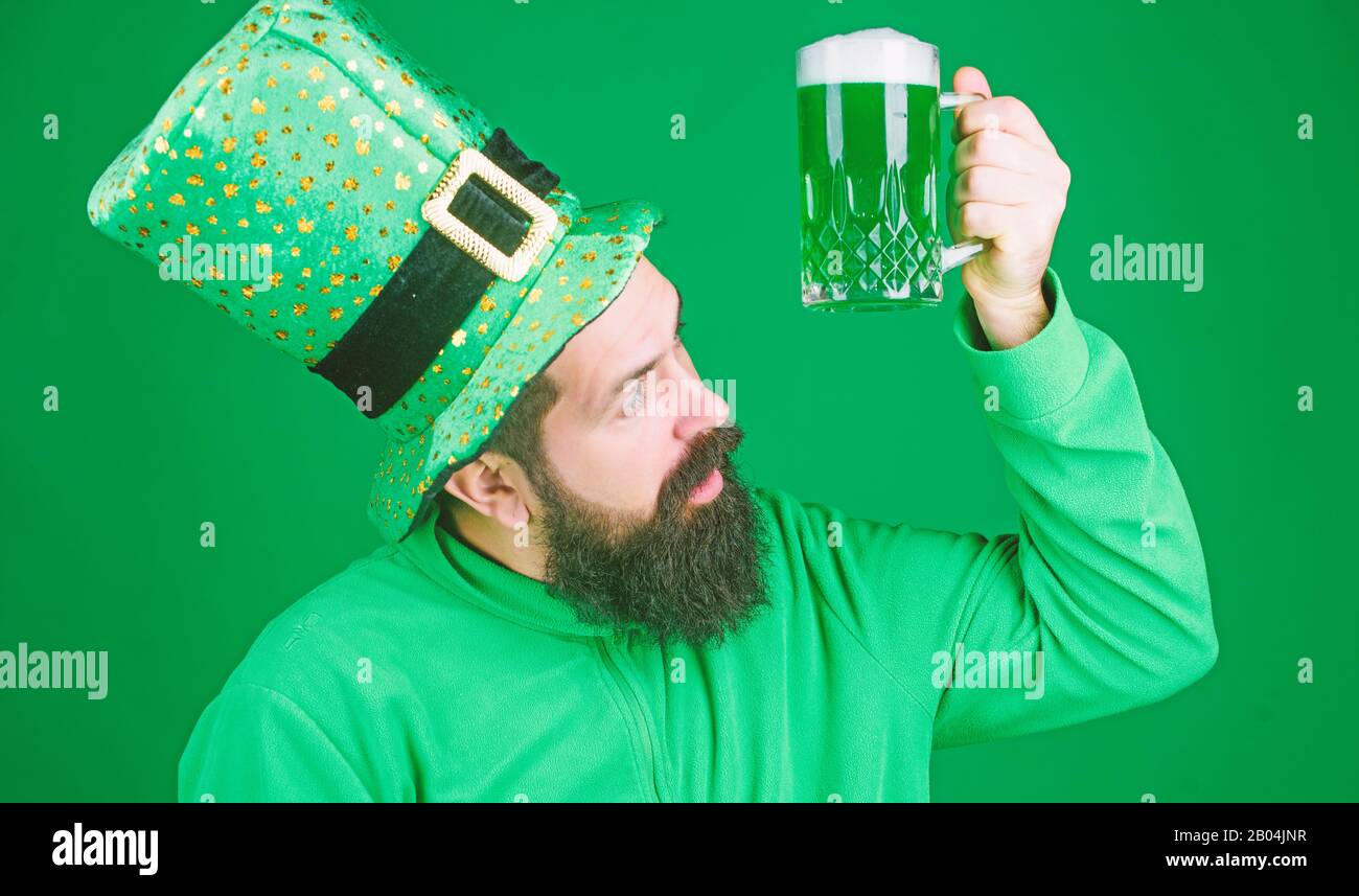 Ireland tradicional irlandés Trébol Irlandés Bebida Almuerzo Pinta Y Calcetines