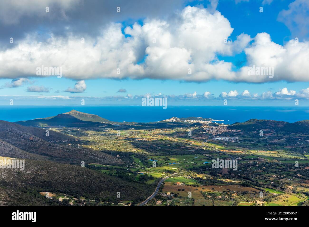 Foto Aérea, Mallorca, Islas Baleares, Capdepera, Europa, Baleares, España, Esp, Viajes, Turismo, Destino, Turismo, España, España, España, Islas Baleares Foto de stock