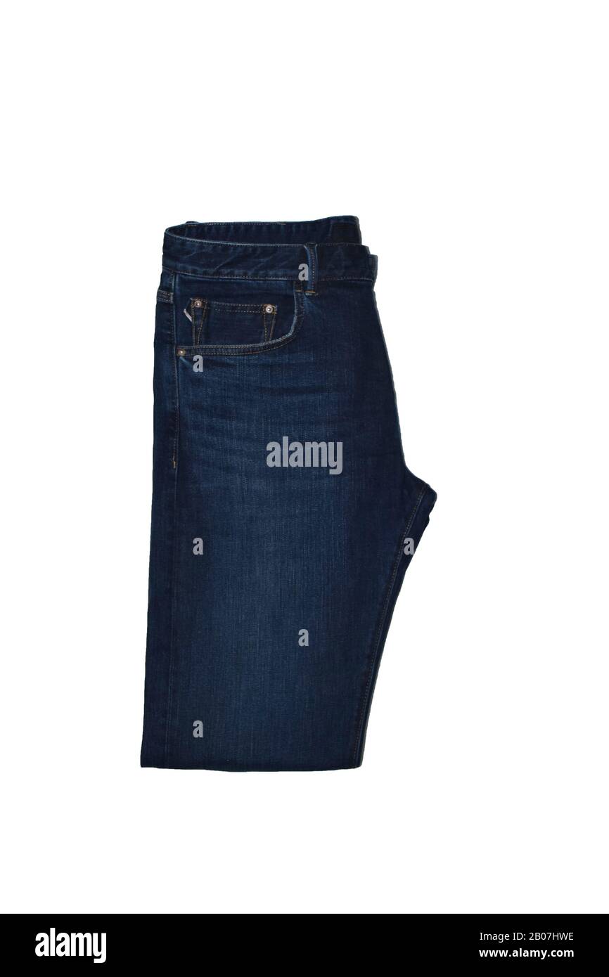 Conjunto de colores sombras de pantalones vaqueros azules aislados en  estilo jeans claros y jeans oscuros , tendencias de moda de pantalones  vaqueros vaqueros, concepto de moda Fotografía de stock - Alamy