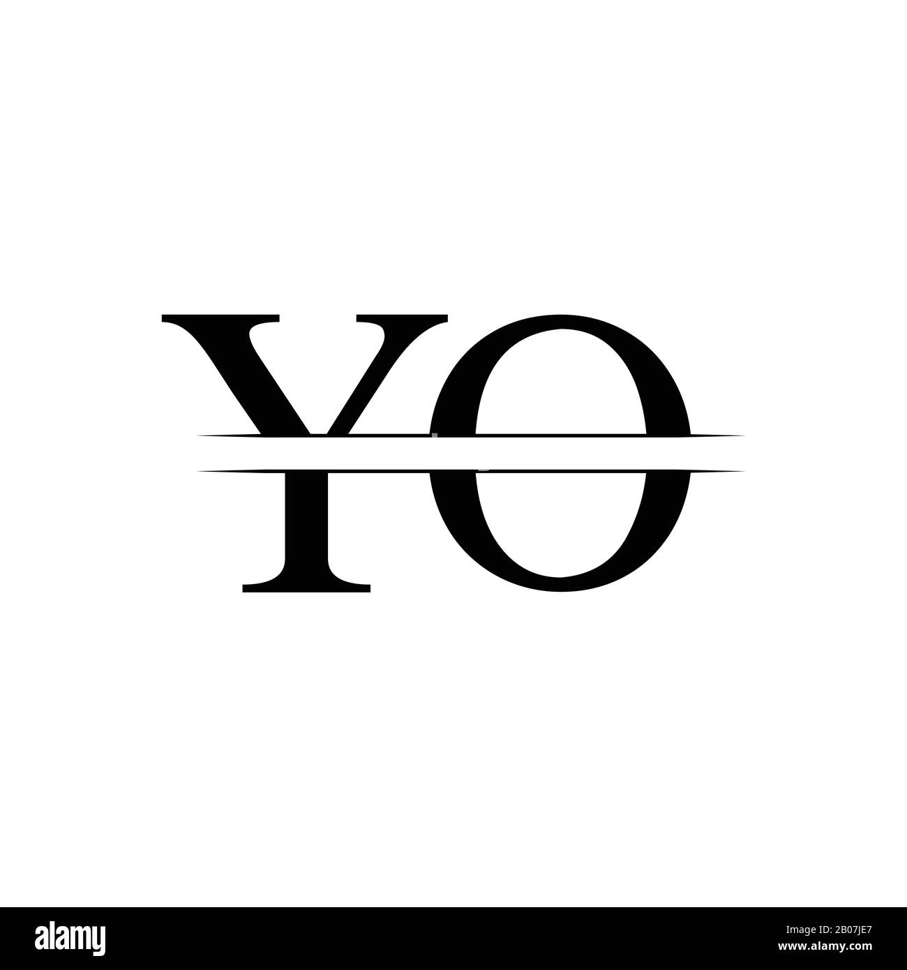 Plantilla Inicial De Vector De Diseño De Logotipo De Yoyó. Letra