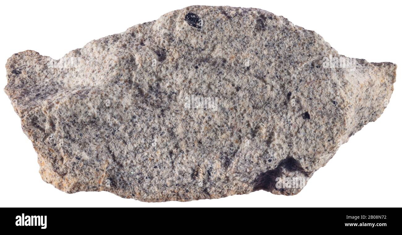 Siltstone, Siliclastic, Madoc, Ontario Siltstone es una roca sedimentaria que tiene un tamaño de grano más fino que arenisca y más grueso que piedra de arcilla. Foto de stock