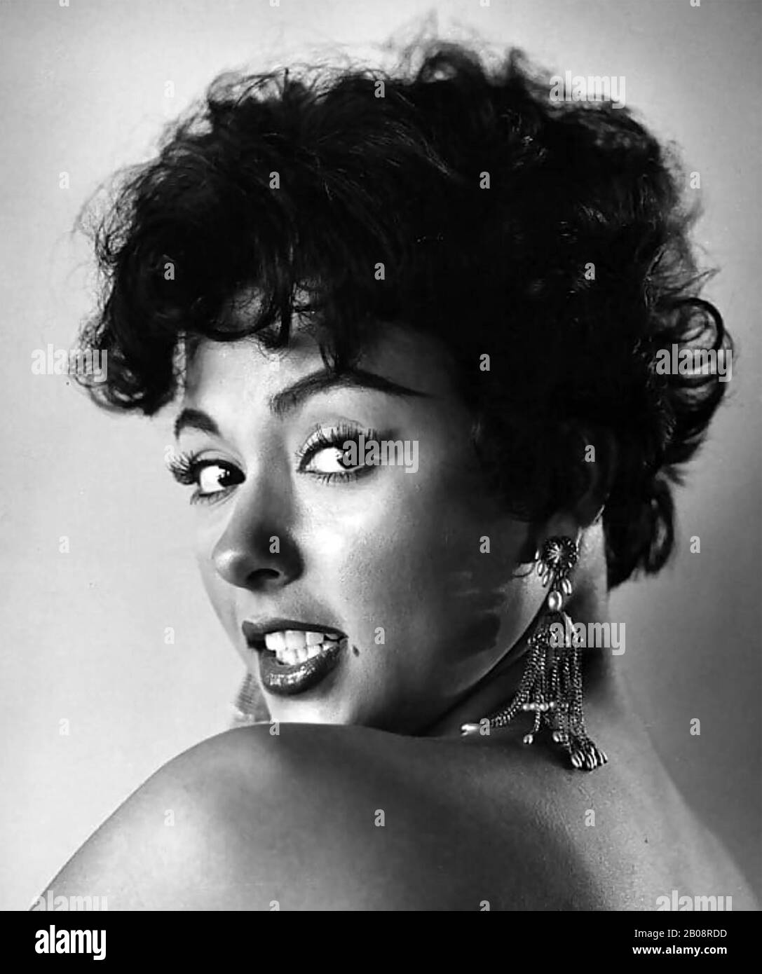 Rita MORENO actriz, cantante y bailarina puertorriqueña alrededor de 1965 Foto de stock