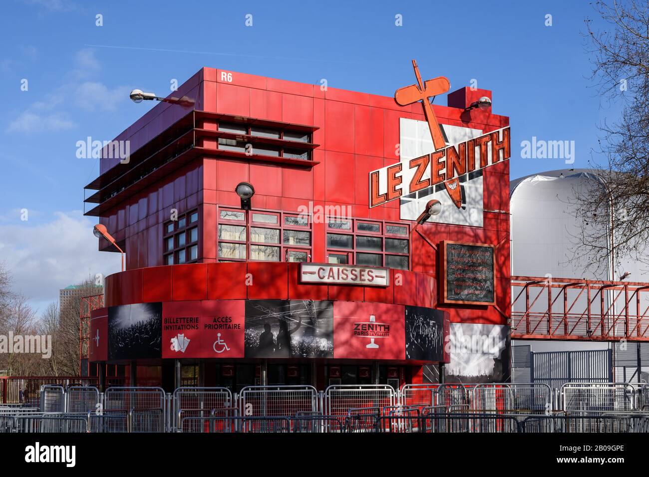 Excepcional diseño arquitectónico de 'le Zénith Paris' un famoso