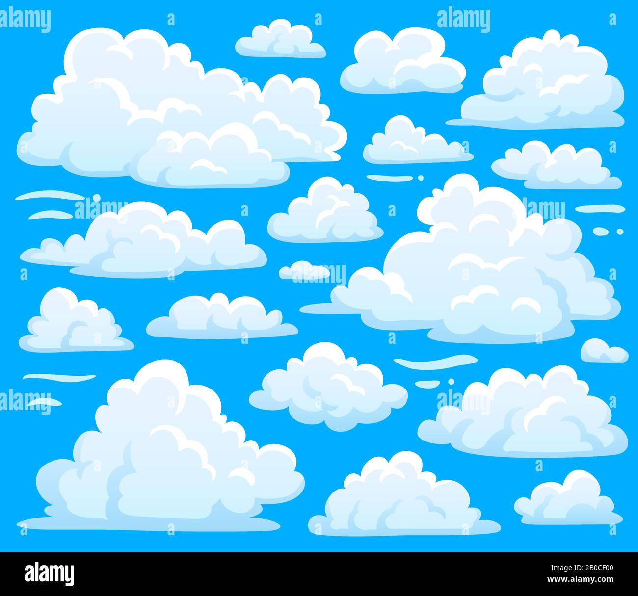 Nubes de dibujos animados fotografías e imágenes de alta resolución - Alamy