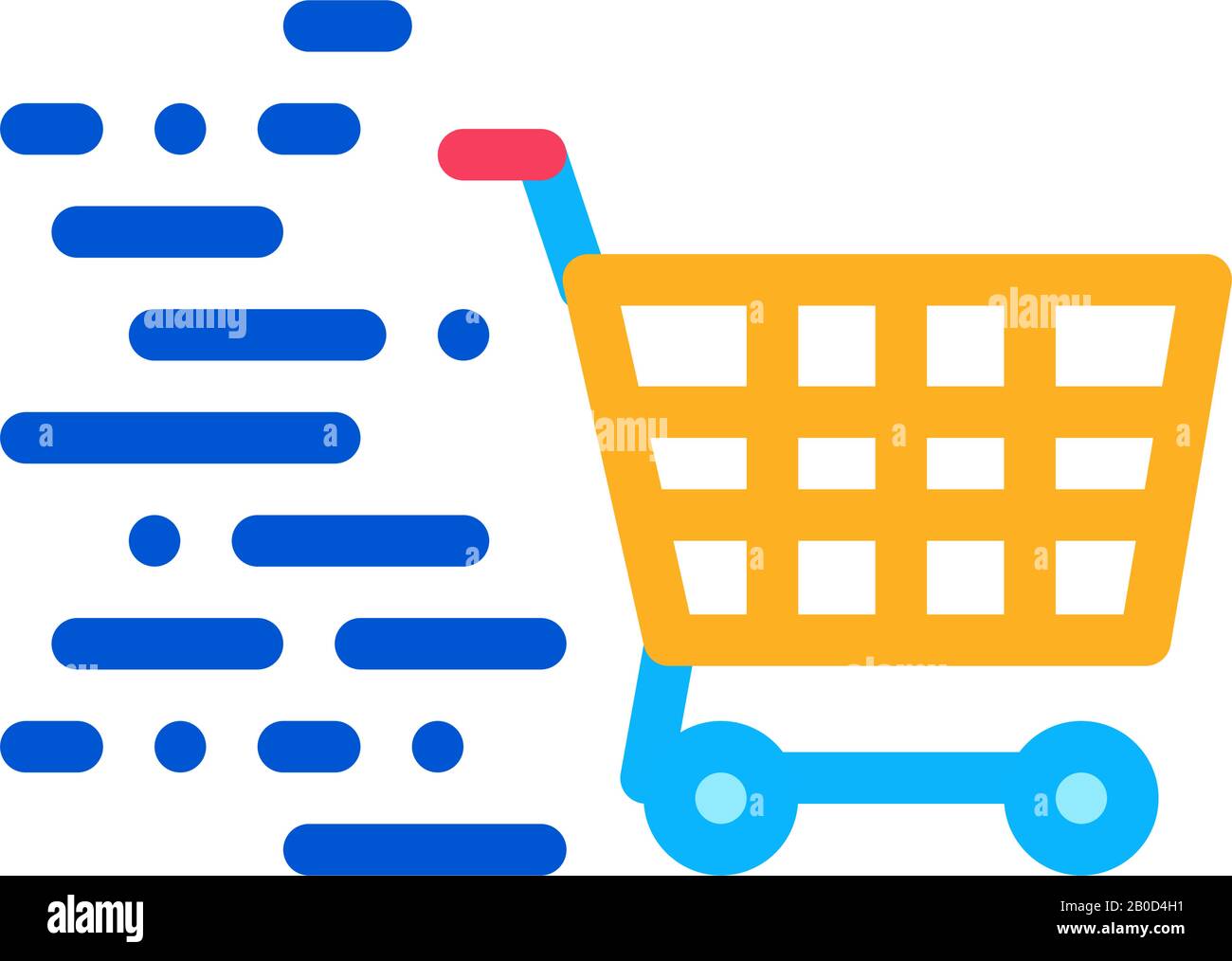 Carrito De La Compra Icono Vector Outline Ilustración Imagen Vector de  stock - Alamy