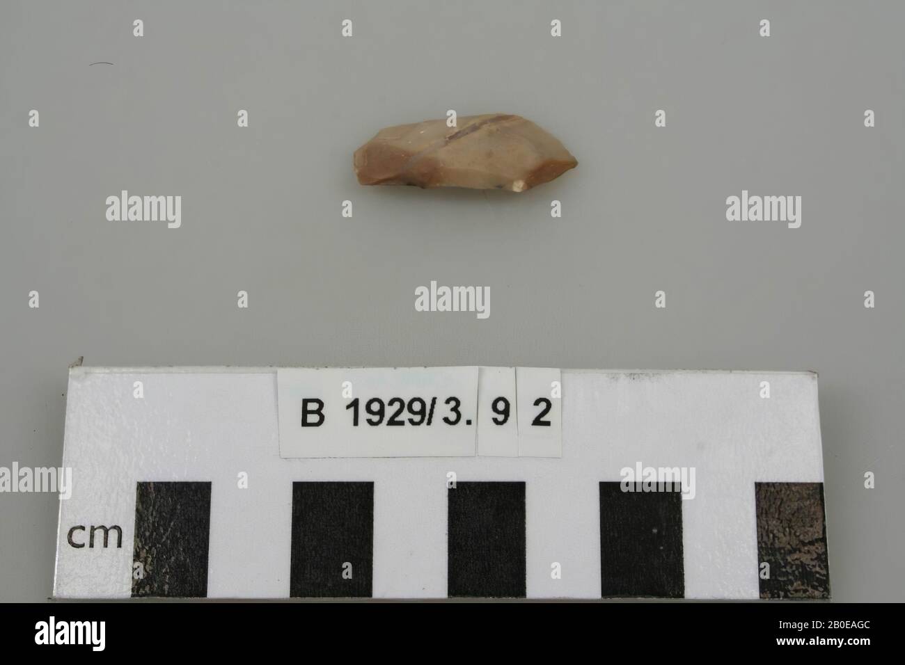 Herramienta, piedra, piedra, piedra, l: 3.1 cm, Israel Foto de stock