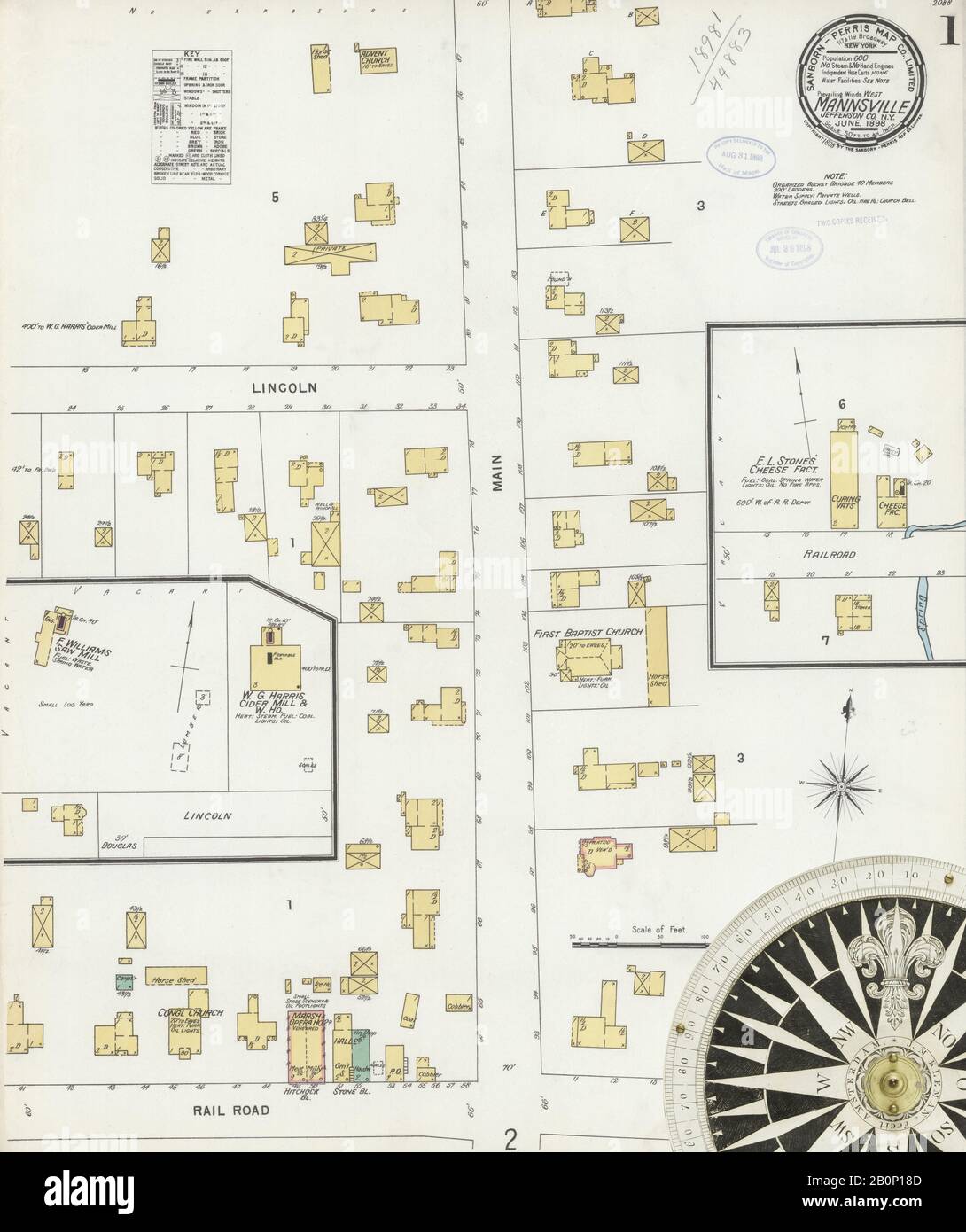 Mapa de mannsville fotografías e imágenes de alta resolución Alamy