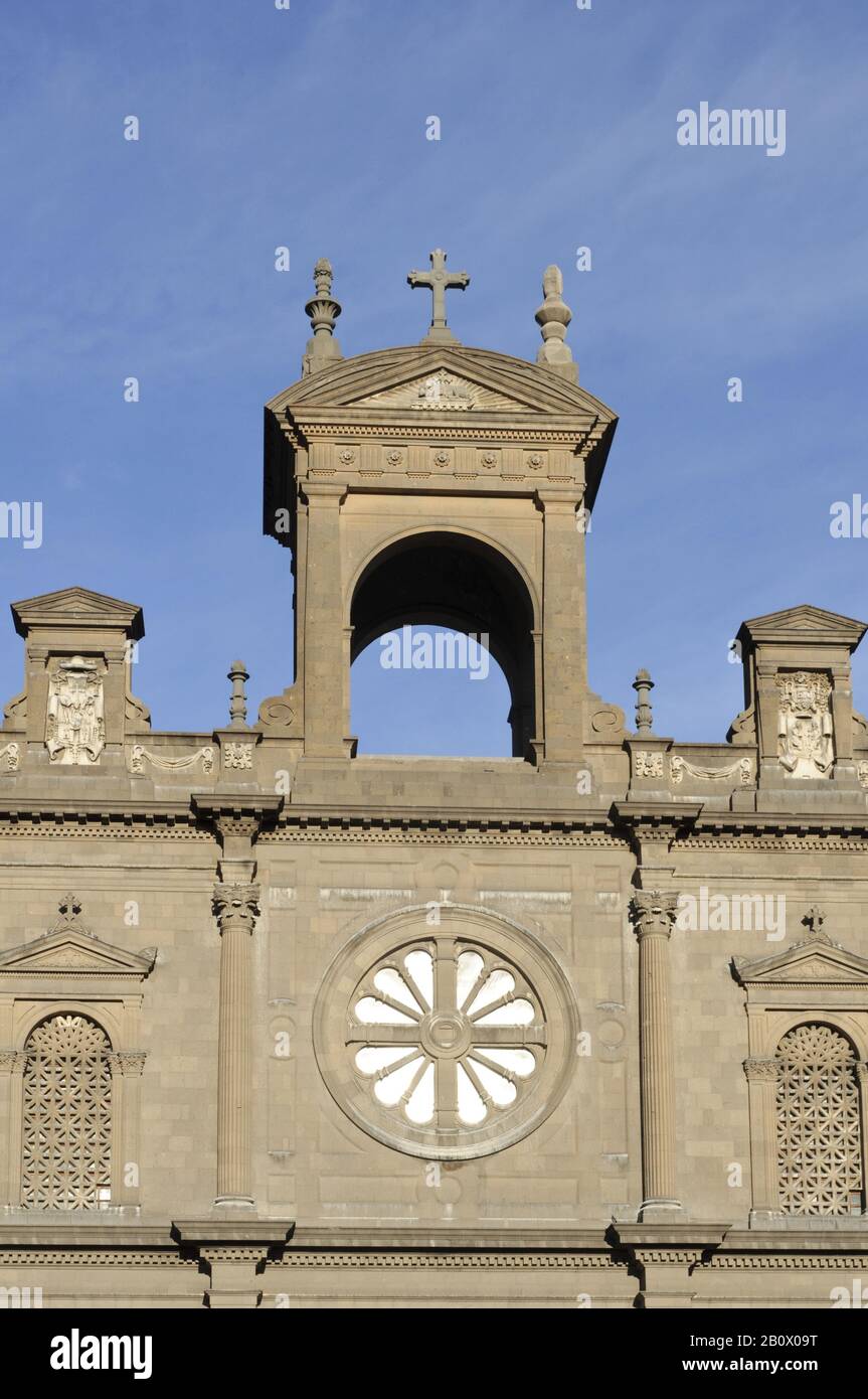 Catedral De Santa Ana, Las Palmas De Gran Canaria, Gran Canaria, Islas Canarias, España, Foto de stock