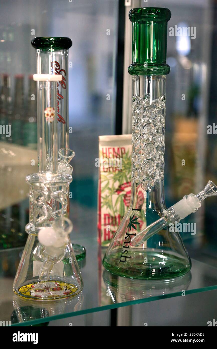Bambú Grow - Bongs para fumar marihuana, de cristal de