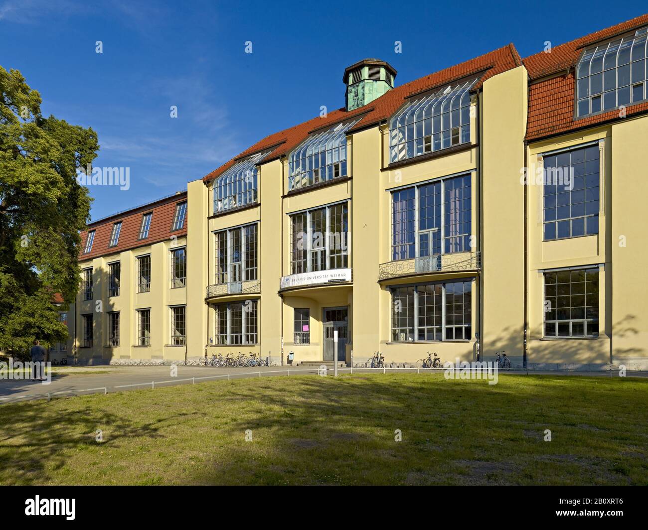 Bauhaus University Weimar, Turingia, Alemania, Foto de stock