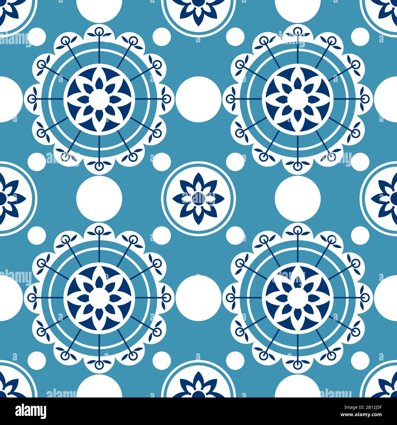 Portugal sin costuras. Textura de cerámica mediterránea vintage. Patrón de azulejos geométricos Ilustración del Vector