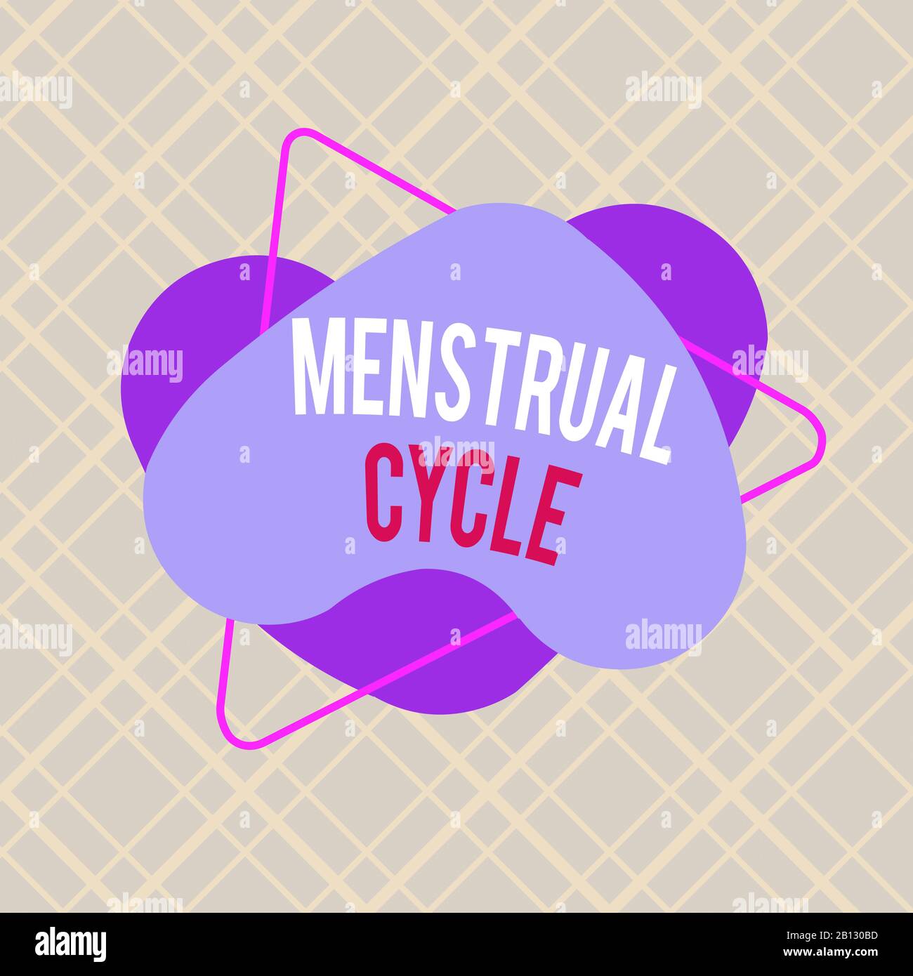 Nota De Escritura Que Muestra El Ciclo Menstrual Concepto De Negocio Para El Ciclo Mensual De 6703