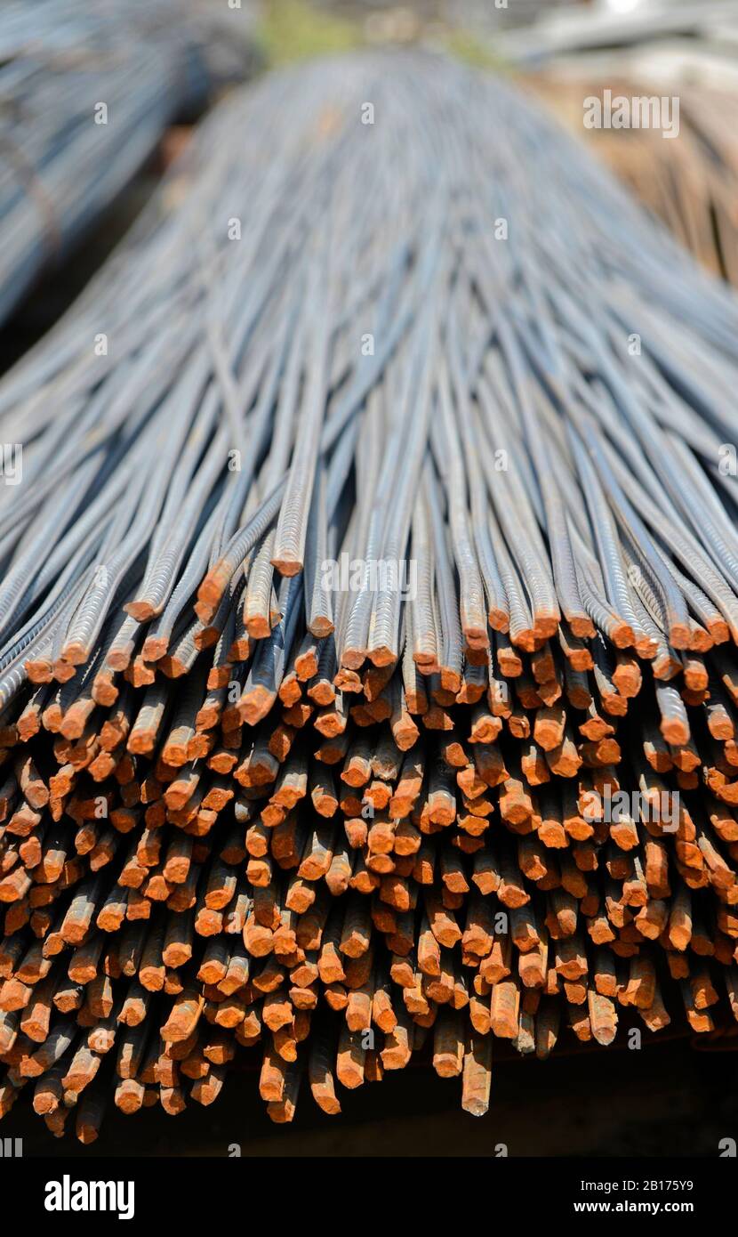 Fabricación de varillas roscadas acero alambre hierro