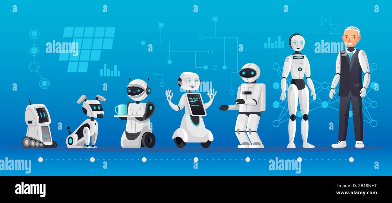 Generaciones de robots. La evolución de la ingeniería robótica, la