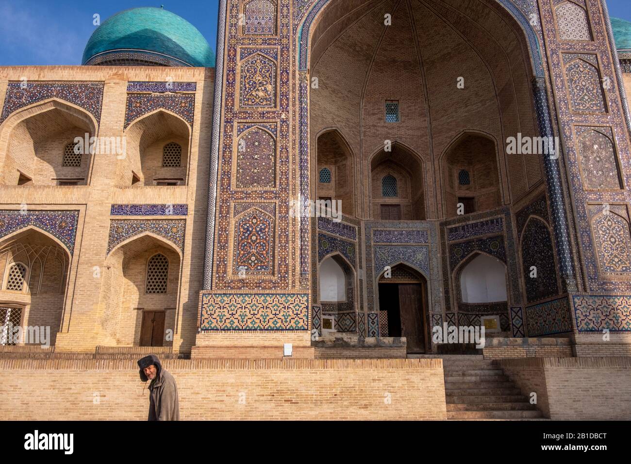 Mezquita de Kalyan, Poi Kalyan compleja, Bukhara, Uzbekistán Foto de stock