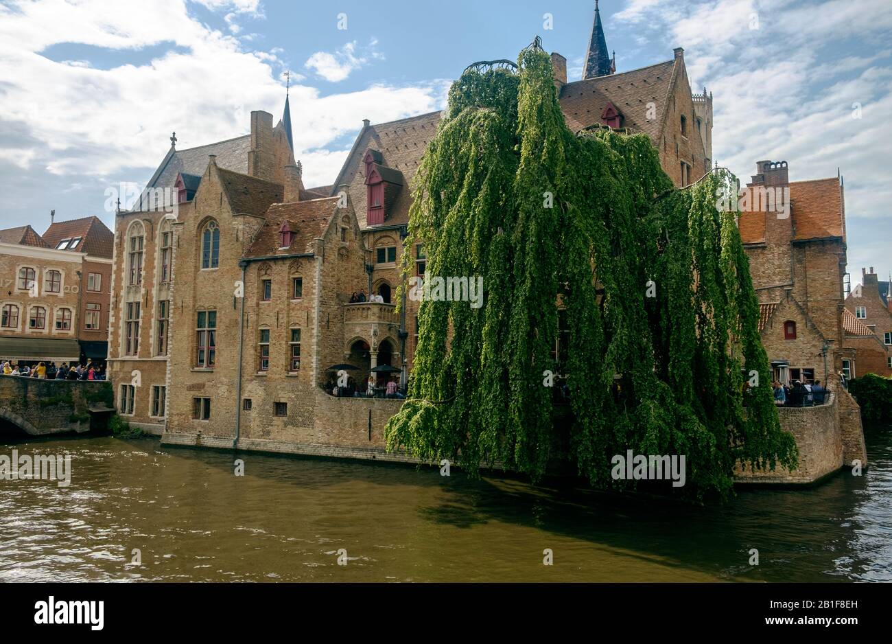 El Rozenhoedkaai ofrece unas vistas impresionantes a los canales y a