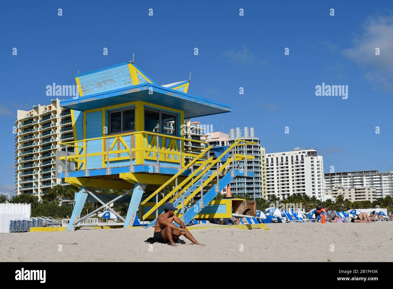 Miami, Miami Beach, Fl, Estados Unidos Foto de stock