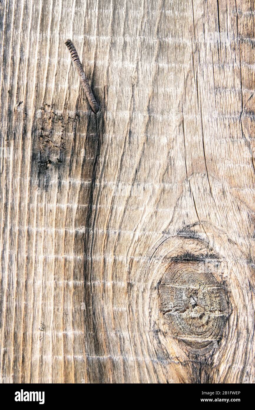 Textura de tablas de madera de casa rustica. Stock Photo