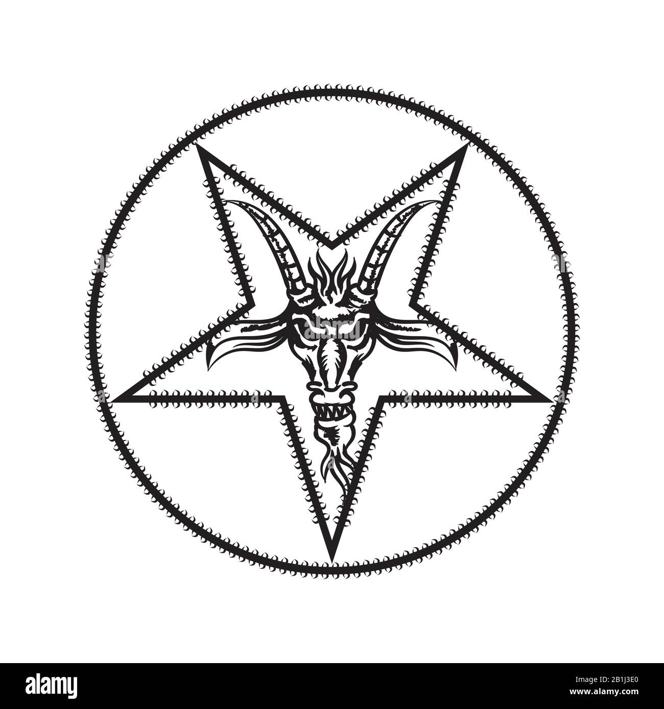 Pentagrama invertido satanismo fotografías e imágenes de alta resolución -  Alamy
