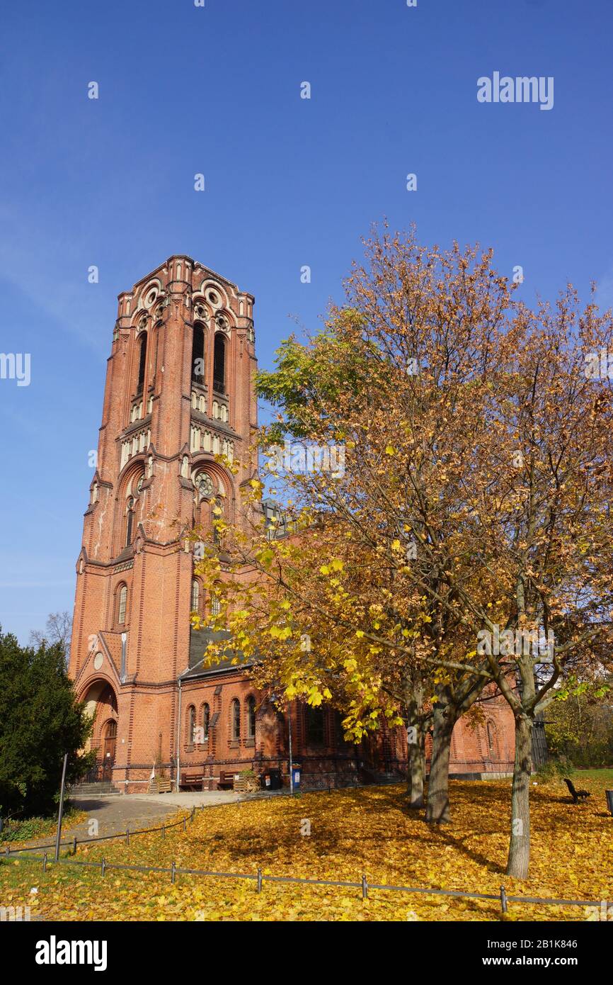 Auferstehungskirche, Berlin-Friedrichshain, Deutschland Foto de stock