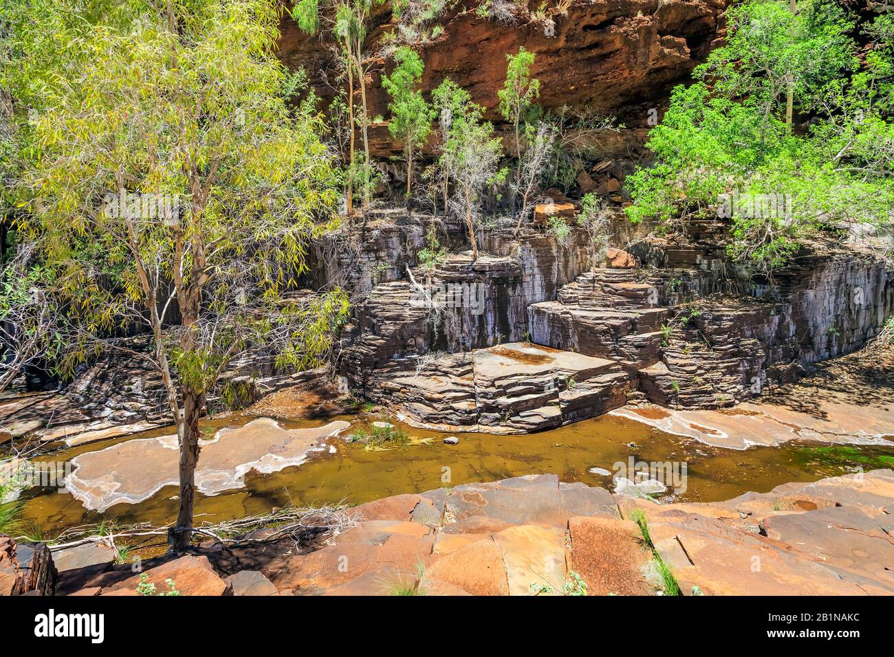 Dales Gorge, Australia, Parque Nacional Karijini Foto de stock