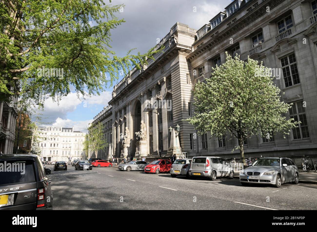 Imperial College of Science, Technology and Medicine, Royal School of Mines Building, South Kensington, Londres, Inglaterra, Reino Unido Foto de stock
