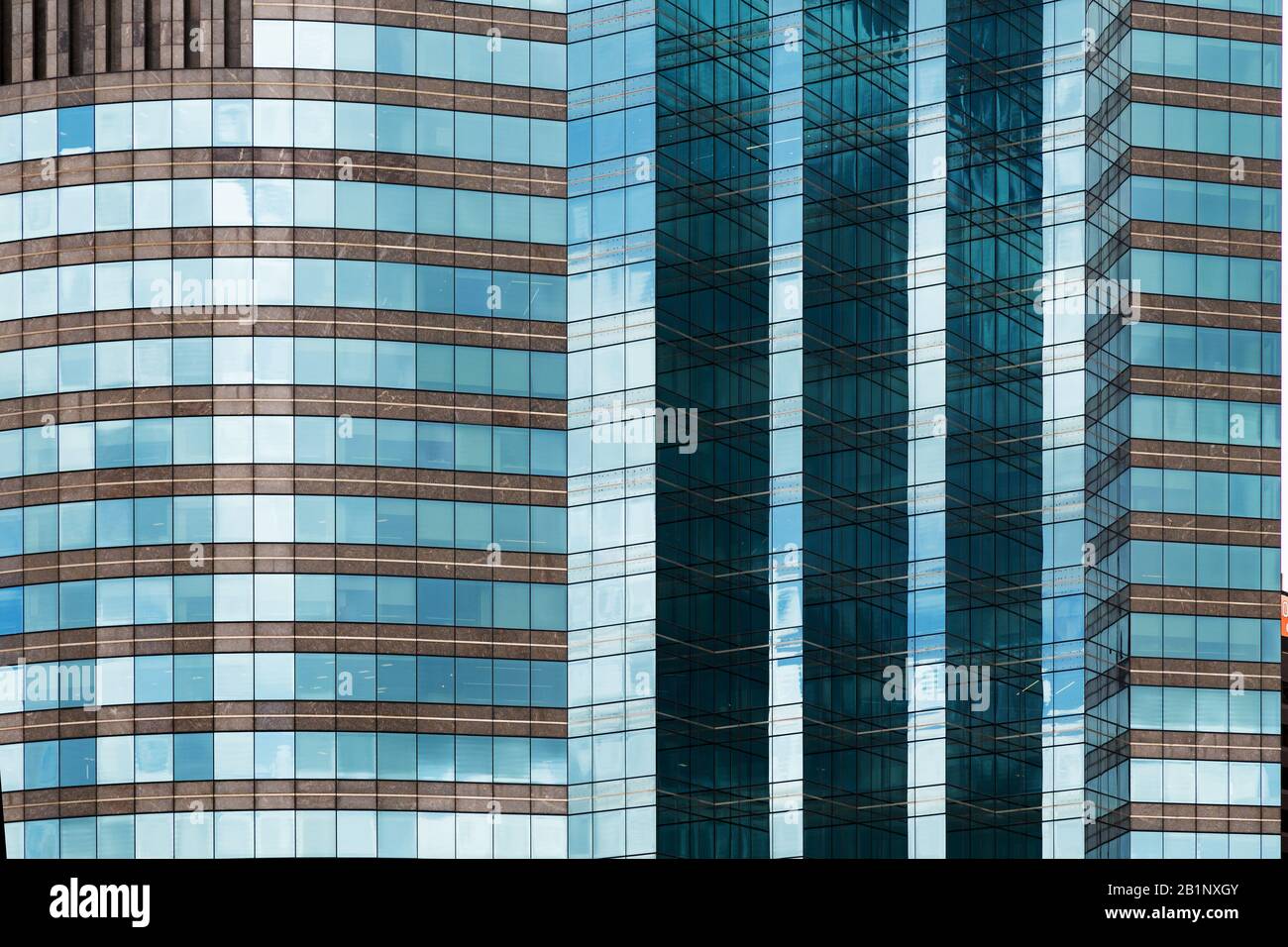 apartamentos de gran altura en la ciudad. Brisbane Australia Foto de stock