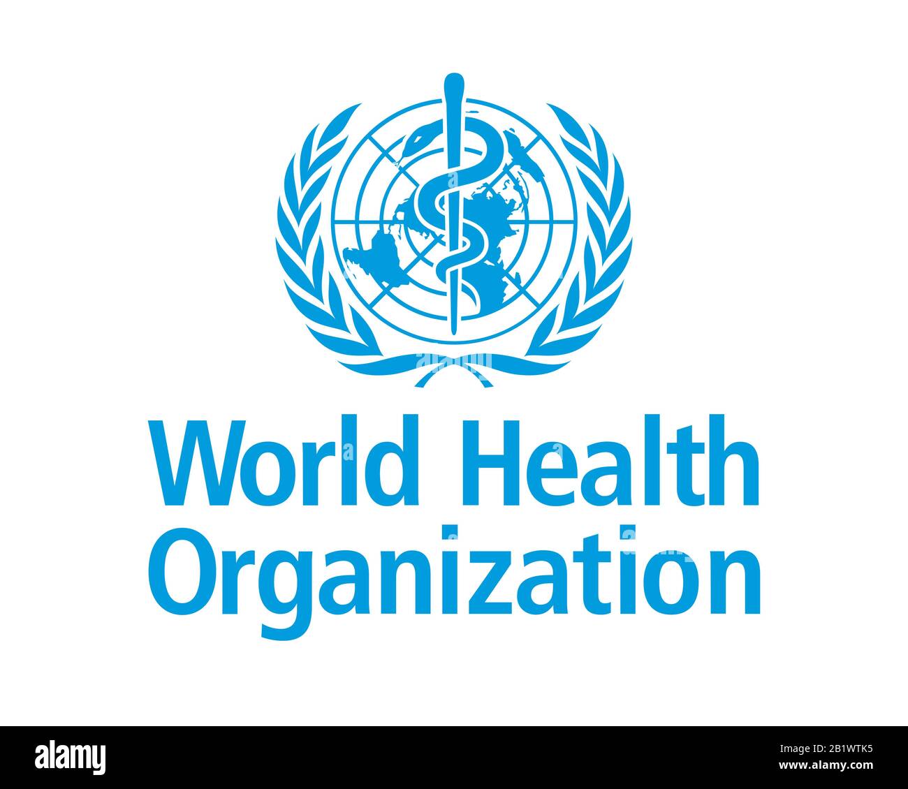 Logotipo de la Organización Mundial de la Salud (OMS) por la ONU Imagen  Vector de stock - Alamy