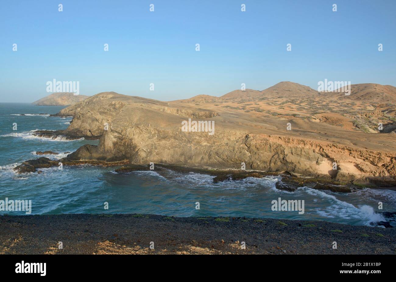 El desierto se encuentra con el Caribe en ojos de agua, Cabo de la vela