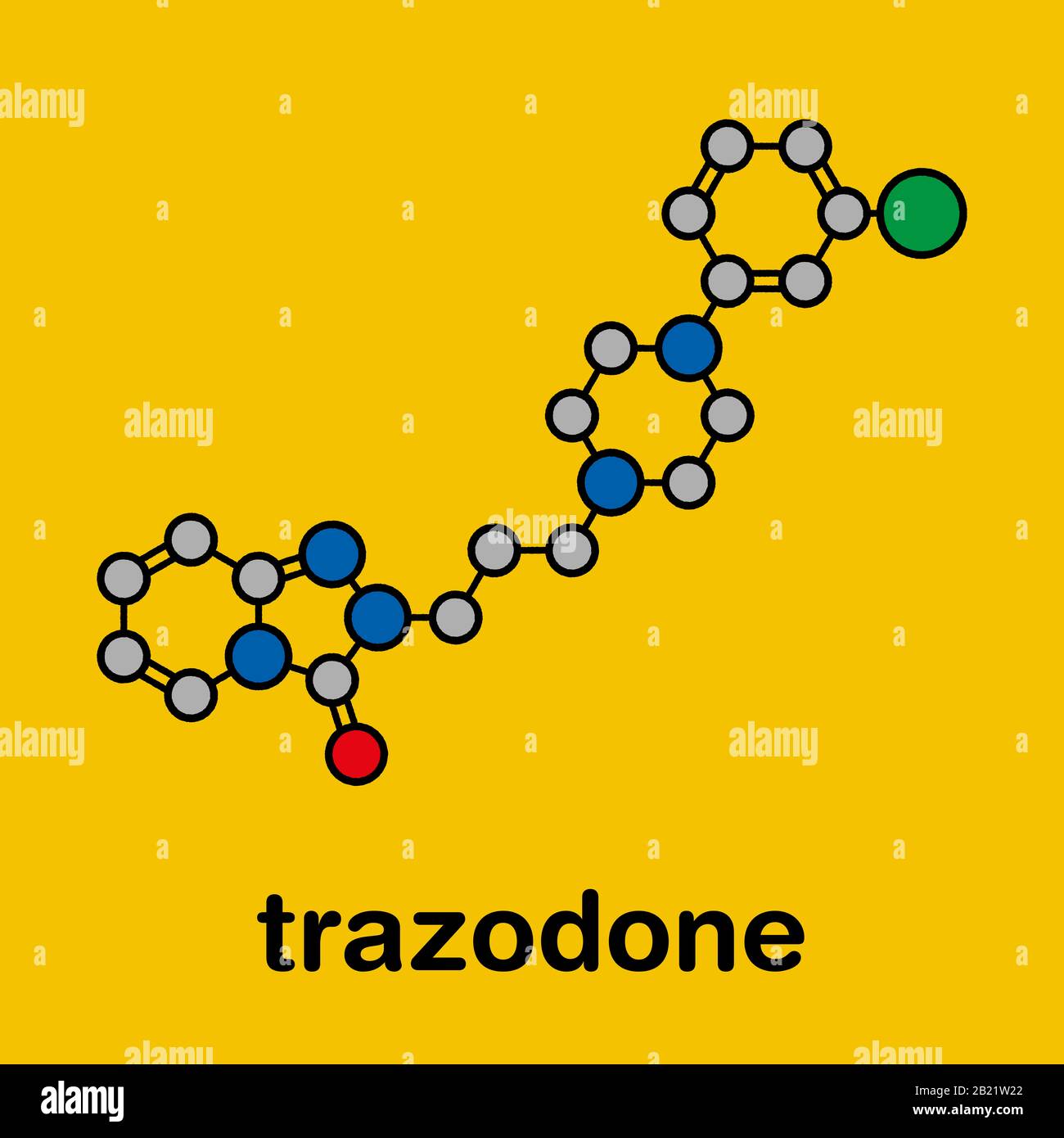 Trazodona Antidepresivo Y Ansiolítico Ilustración Fotografía De Stock Alamy