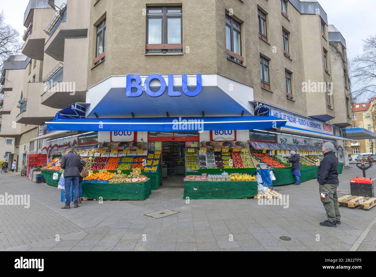 Türkische Lebensmittel, Bolu, Residenzstraße, Reinickendorf, Berlín, Alemania Foto de stock