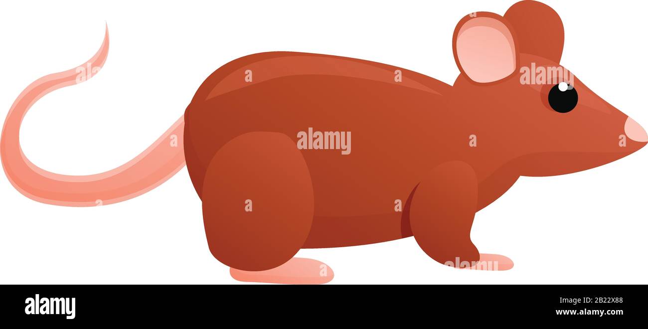 Icono de rata salvaje. Dibujo animado de icono de vector de rata salvaje  para diseño web aislado sobre fondo blanco Imagen Vector de stock - Alamy